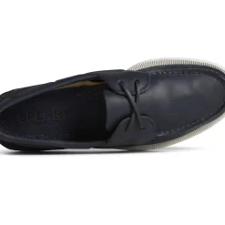 Authentic Original Boat Shoe|Loafers & Oxfords^Sperry Men's Authentic Original&trade; Cross Lace Boat Shoe Navy