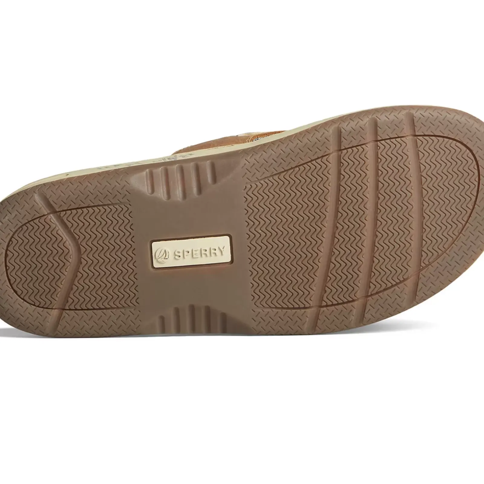 Sandals|Shoes^Sperry Men's Baitfish Flip Flops Tan Leather