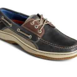 Boat Shoes|Shoes^Sperry Men's Billfish&trade; 3-Eye Boat Shoe Navy / Brown Leather