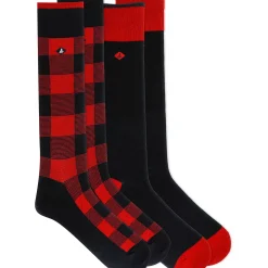 Socks & Liners|Sale^Sperry Men's Buffalo Crew 2-Pack Sock Red