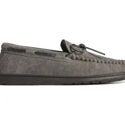 Sale|Slippers & Moccasins^Sperry Men's Doyle Moccasin Slipper Charcoal