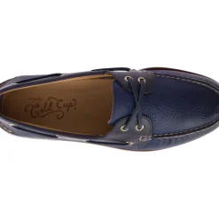 Authentic Original Boat Shoe|Gold Cup Luxury^Sperry Men's Gold Cup&trade; Authentic Original&trade; Rivingston Boat Shoe Navy