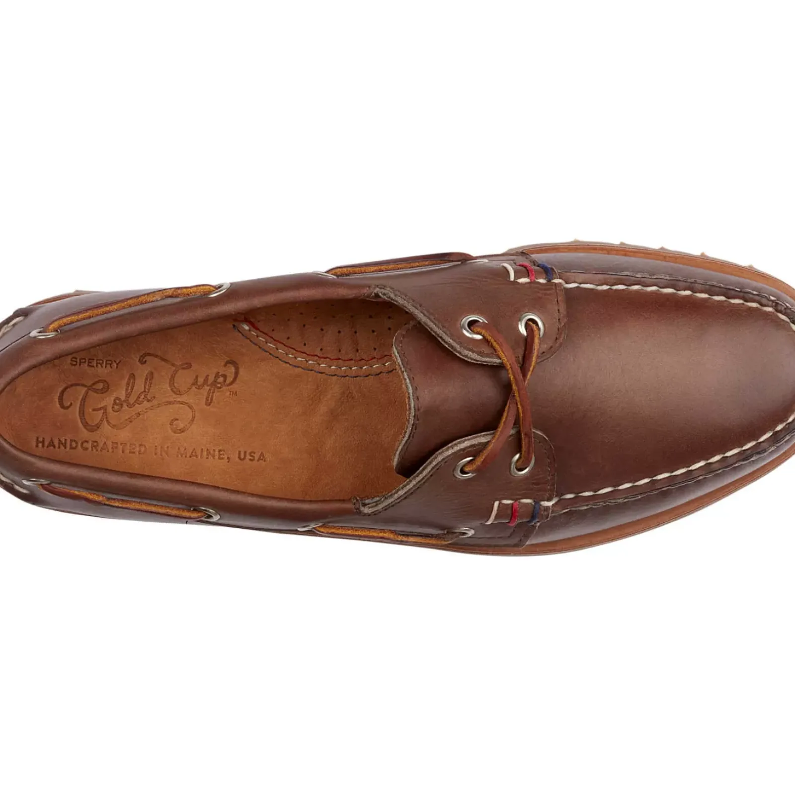 Authentic Original Boat Shoe|Gold Cup Luxury^Sperry Men's Gold Cup™ Authentic Original™ Handcrafted in Maine Boat Shoe Brown