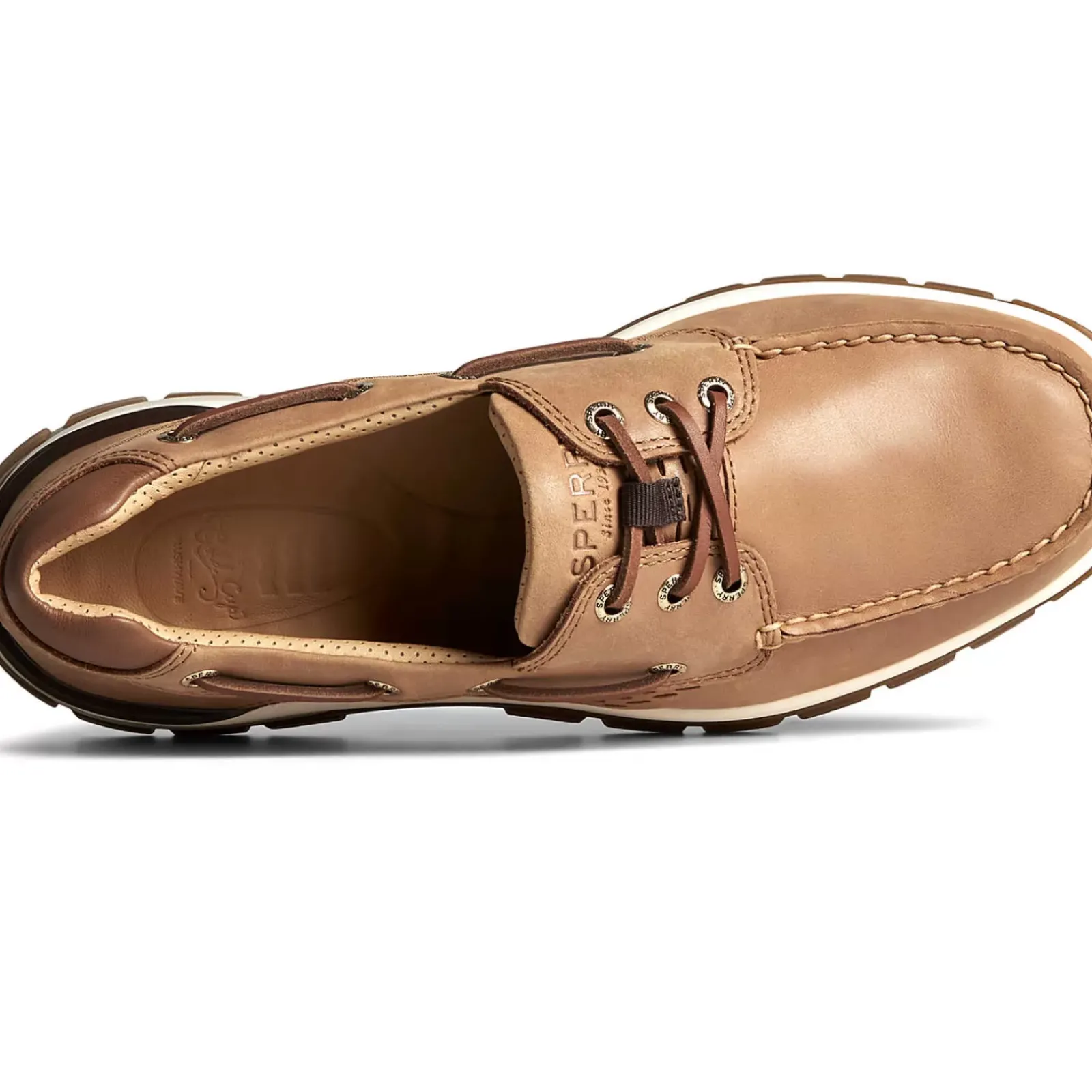 Gold Cup Luxury|Boat Shoes^Sperry Men's Gold Cup™ Billfish™ PLUSHWAVE™ Boat Shoe Tan
