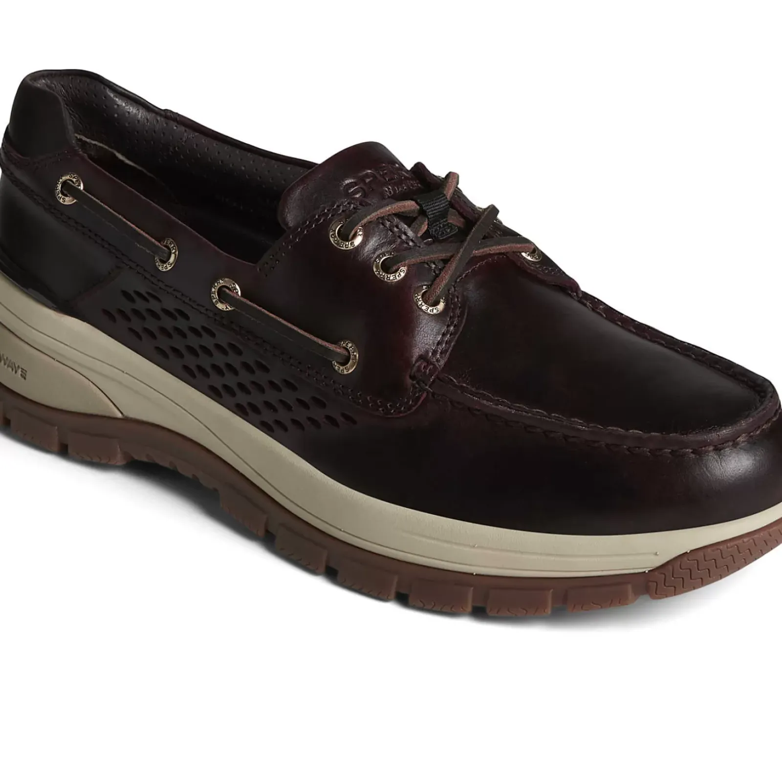 Gold Cup Luxury|Boat Shoes^Sperry Men's Gold Cup™ Billfish™ PLUSHWAVE™ Boat Shoe Amaretto