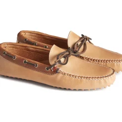 Handcrafted in Maine|Gold Cup Luxury^Sperry Men's Gold Cup&trade; Handcrafted in Maine 1-Eye Driver Tan