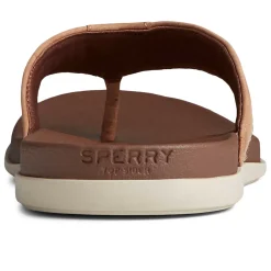Shoes^Sperry Men's PLUSHWAVE&trade; Thong Sandal Tan
