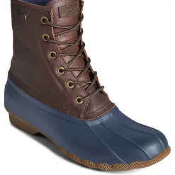 Sale|Rain & Duck Boots^Sperry Men's Saltwater Duck Boot Brown/Navy