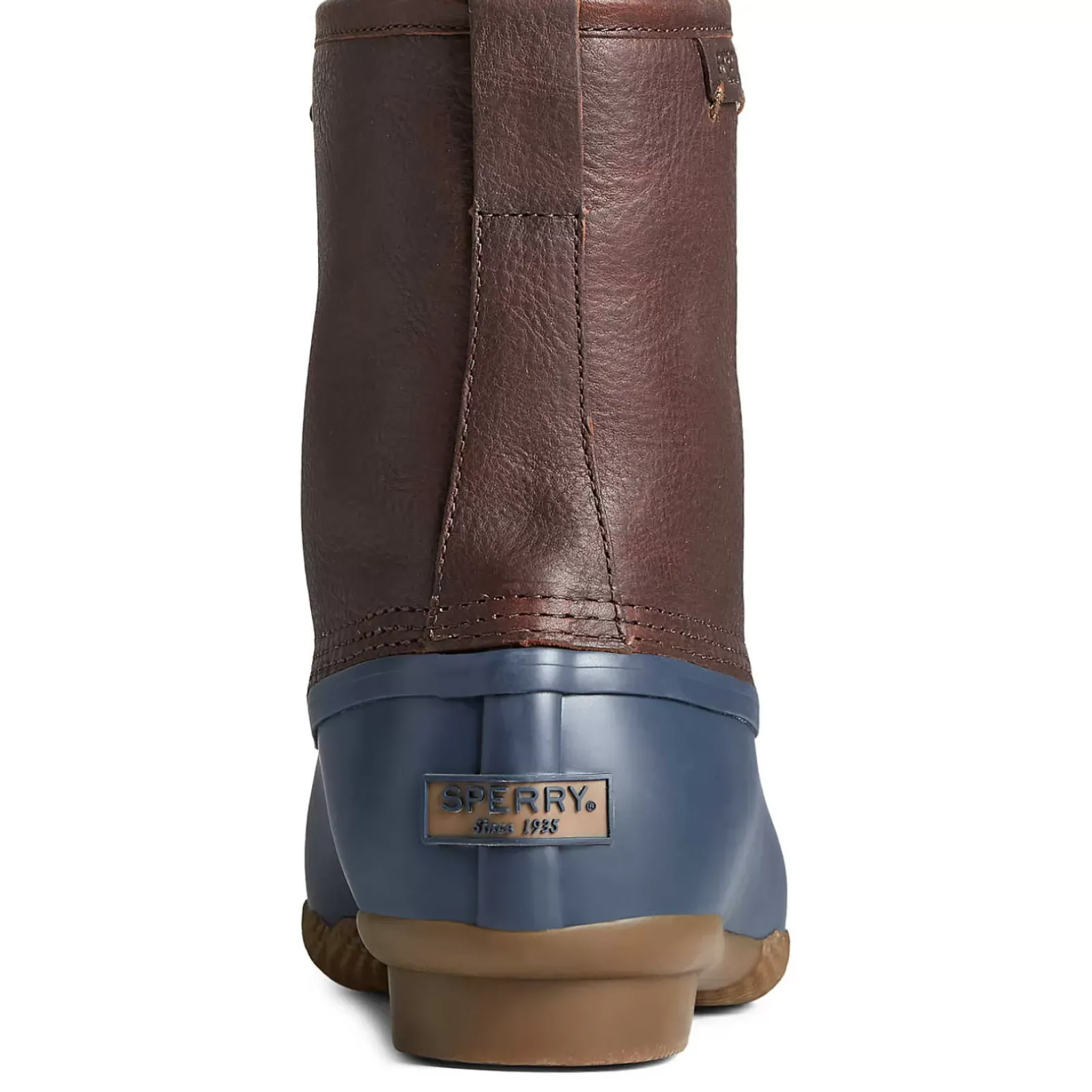 Sale|Rain & Duck Boots^Sperry Men's Saltwater Duck Boot Brown/Navy