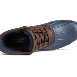 Sale|Rain & Duck Boots^Sperry Men's Saltwater Duck Boot Brown/Navy
