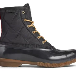 Sale|Rain & Duck Boots^Sperry Men's Saltwater Nylon Duck Boot Black