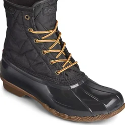 Sale|Rain & Duck Boots^Sperry Men's Saltwater Nylon Duck Boot Black