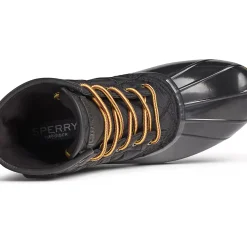 Sale|Rain & Duck Boots^Sperry Men's Saltwater Nylon Duck Boot Black