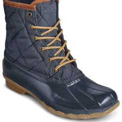 Sale|Rain & Duck Boots^Sperry Men's Saltwater Nylon Duck Boot Navy
