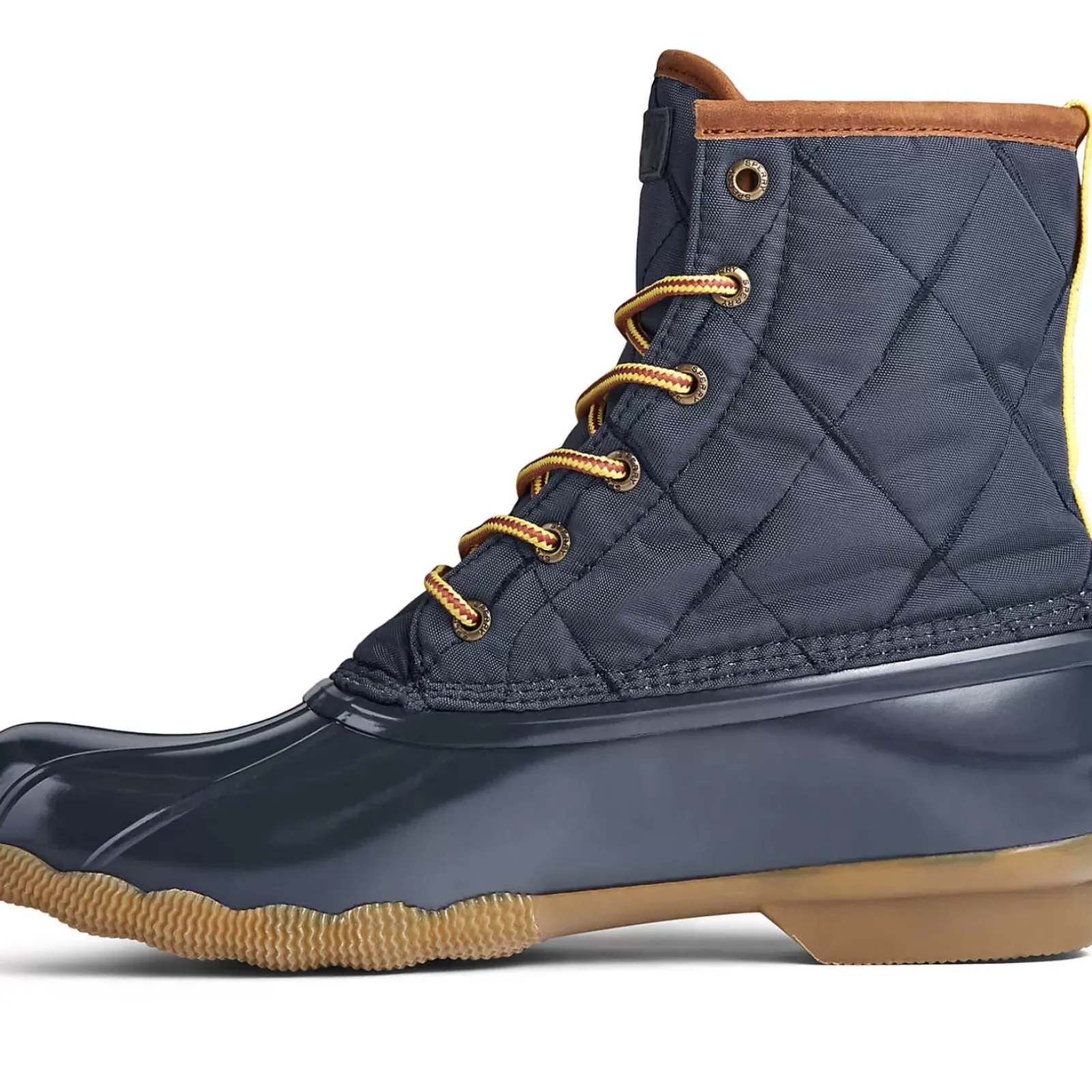 Sale|Rain & Duck Boots^Sperry Men's Saltwater Nylon Duck Boot Navy