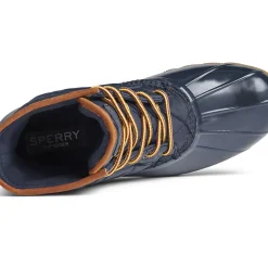 Sale|Rain & Duck Boots^Sperry Men's Saltwater Nylon Duck Boot Navy