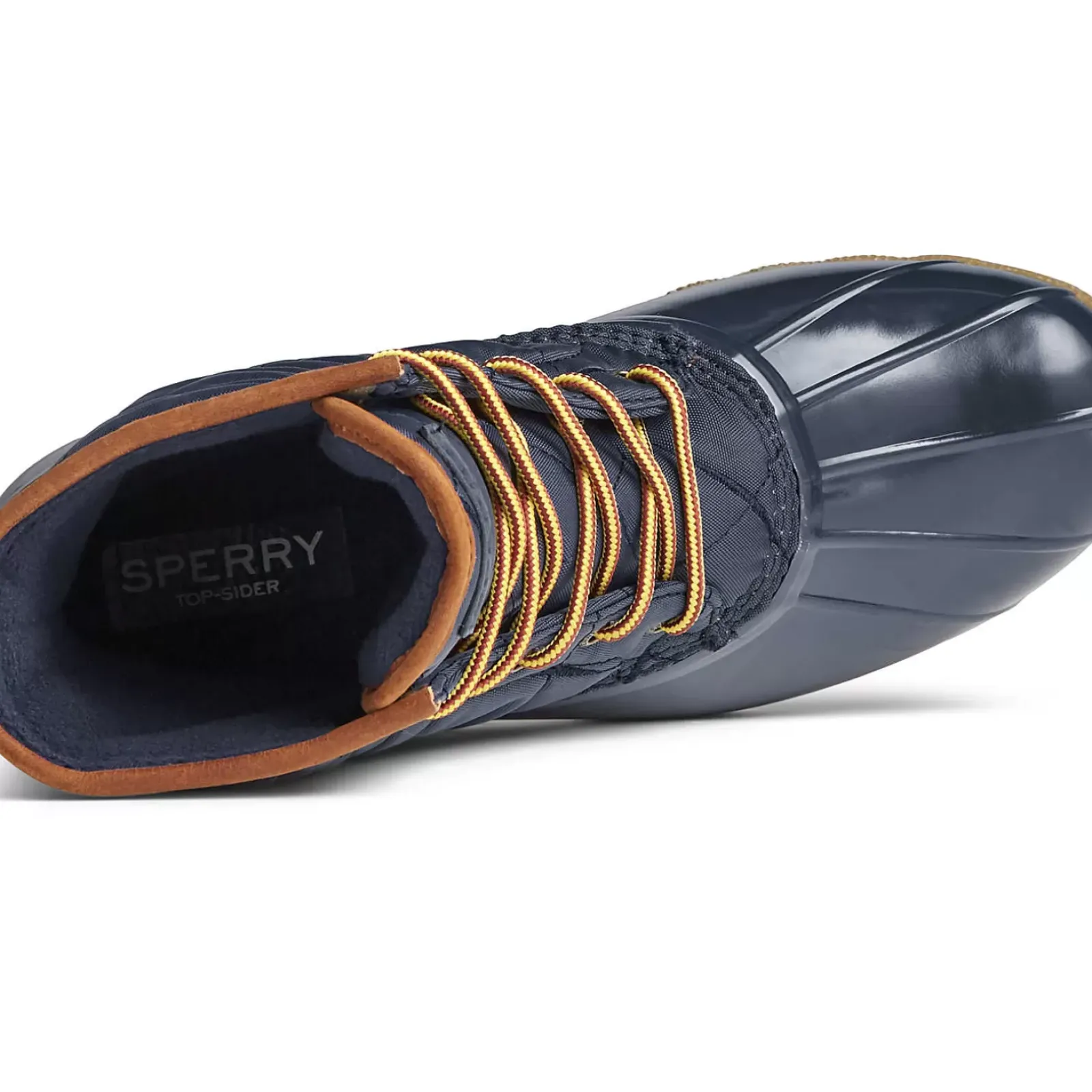 Sale|Rain & Duck Boots^Sperry Men's Saltwater Nylon Duck Boot Navy