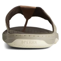 SeaCycled|Sandals^Sperry Men's SeaCycled&trade; Baitfish Baja Flip Flop Taupe