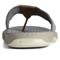 SeaCycled|Sandals^Sperry Men's SeaCycled™ Baitfish Baja Flip Flop Grey