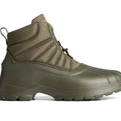 SeaCycled|Sale^Sperry Men's SeaCycled&trade; Duck Float Zip Up Boot Olive