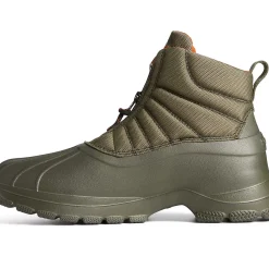 SeaCycled|Sale^Sperry Men's SeaCycled&trade; Duck Float Zip Up Boot Olive