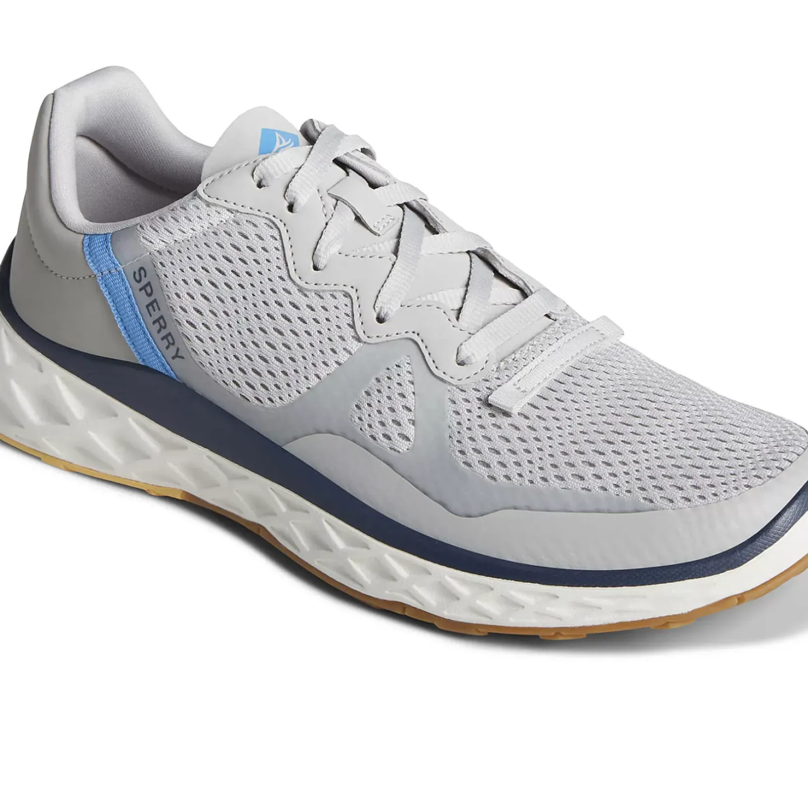 SeaCycled|Active^Sperry Men's SeaCycled™ Headsail Sneaker Grey