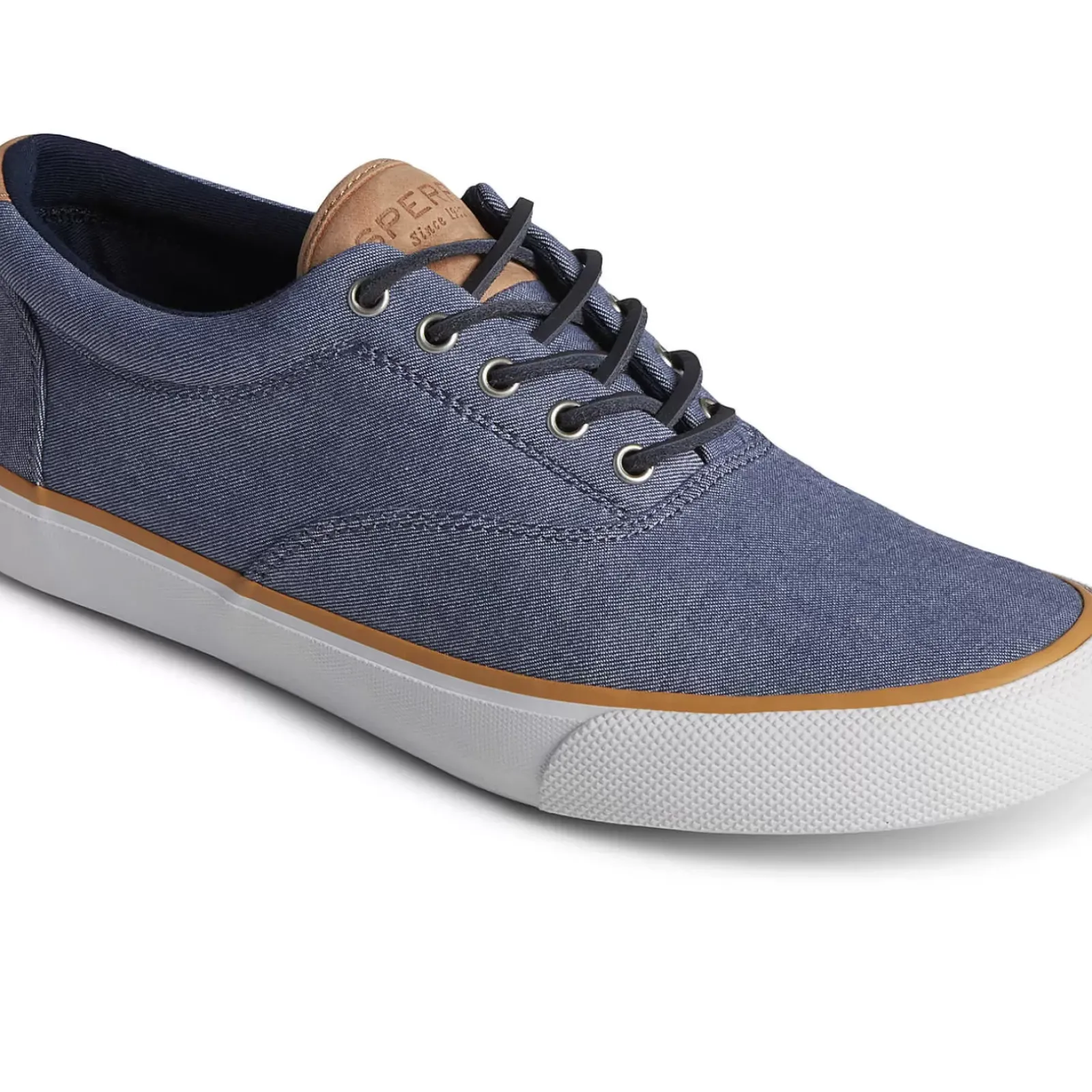 Striper II Sneakers|SeaCycled^Sperry Men's SeaCycled™ Striper II CVO Twill Sneaker Navy