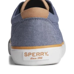 Striper II Sneakers|SeaCycled^Sperry Men's SeaCycled™ Striper II CVO Twill Sneaker Navy