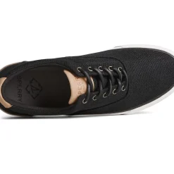 Striper II Sneakers|SeaCycled^Sperry Men's SeaCycled&trade; Striper II CVO Baja Sneaker Black