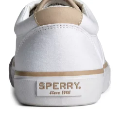 Striper II Sneakers|SeaCycled^Sperry Men's SeaCycled&trade; Striper II CVO Twill Sneaker White