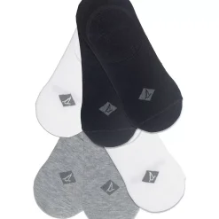 Socks & Liners^Sperry Men's Sneaker Liner 6-Pack Sock Black Assorted
