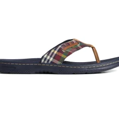 Sale|Shoes^Sperry Men's x Brooks Brothers Baitfish Flip Flop Plaid