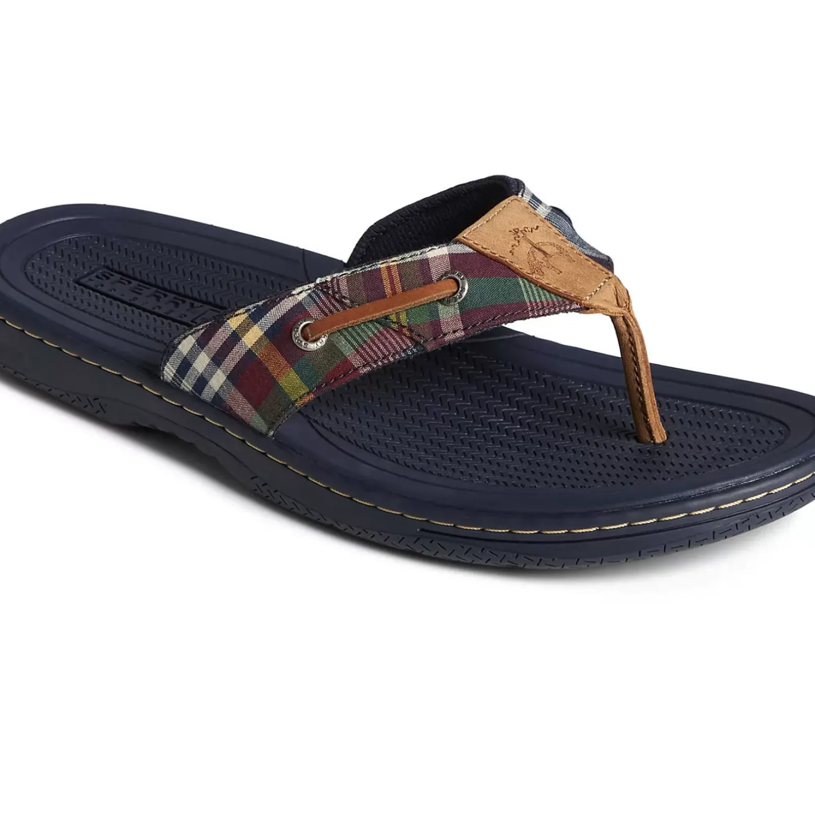 Sale|Shoes^Sperry Men's x Brooks Brothers Baitfish Flip Flop Plaid