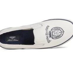 Sale|Sneakers^Sperry Men's x Brooks Brothers Slip On Sneaker White