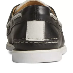 Authentic Original Boat Shoe|Sale^Sperry Men's x Brooks Brothers Authentic Original&trade; Kiltie Boat Shoe Black/White