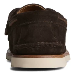Handcrafted in Maine|Authentic Original Boat Shoe^Sperry Men's x Sunspel Authentic Original™ Suede Boat Shoe Ameretto