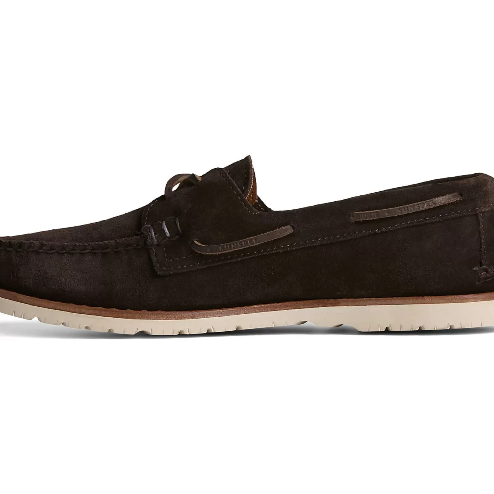 Handcrafted in Maine|Authentic Original Boat Shoe^Sperry Men's x Sunspel Authentic Original™ Suede Boat Shoe Ameretto