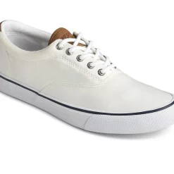 Striper II Sneakers|Sneakers^Sperry Men's Striper II CVO Sneaker Salt Washed White