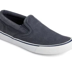 Striper II Sneakers|Sneakers^Sperry Men's Striper II Slip On Sneaker Navy