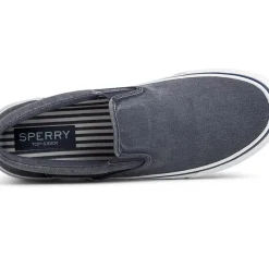 Striper II Sneakers|Sneakers^Sperry Men's Striper II Slip On Sneaker Navy