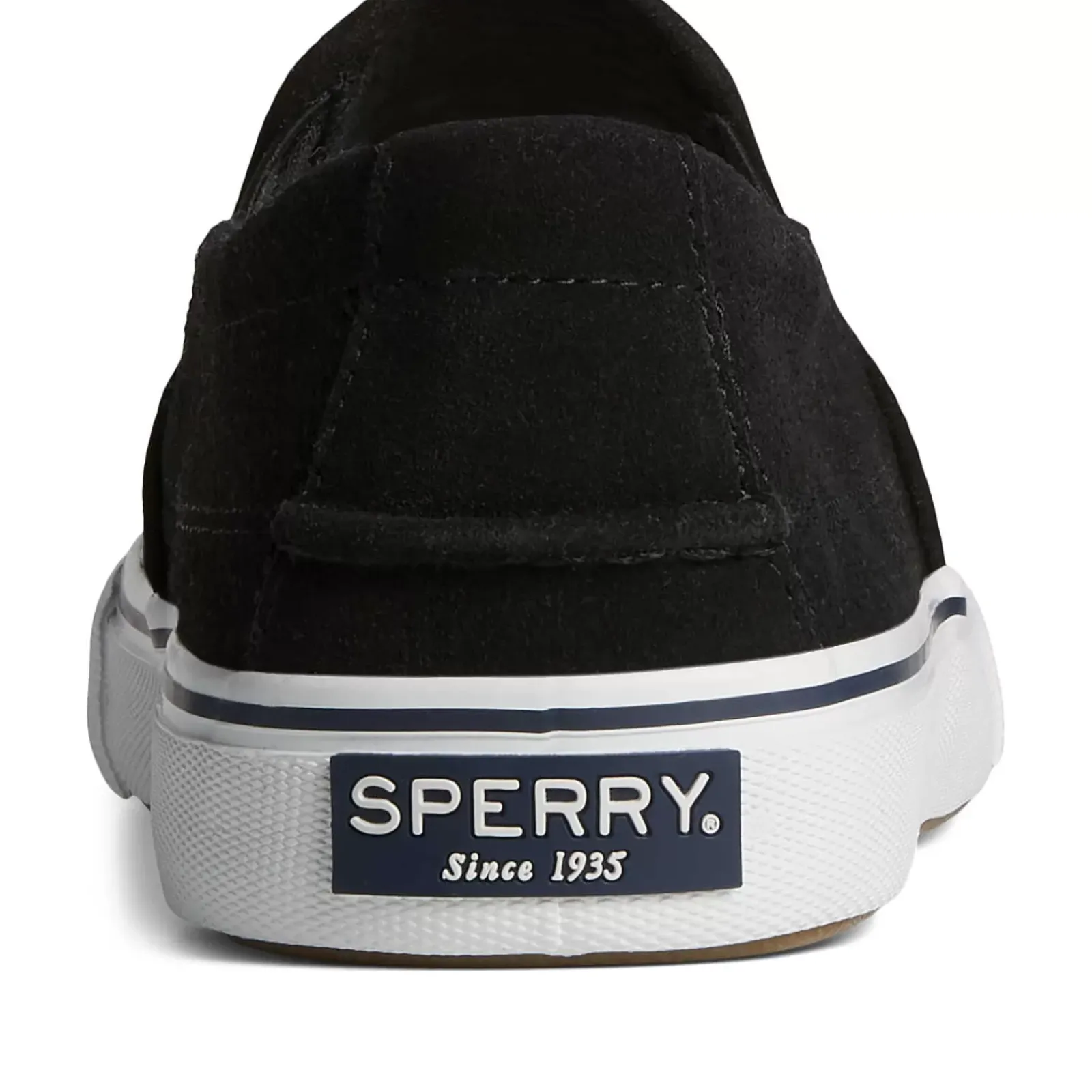 Striper II Sneakers|Sale^Sperry Men's Striper II Twin Gore Suede Slip On Sneaker Black
