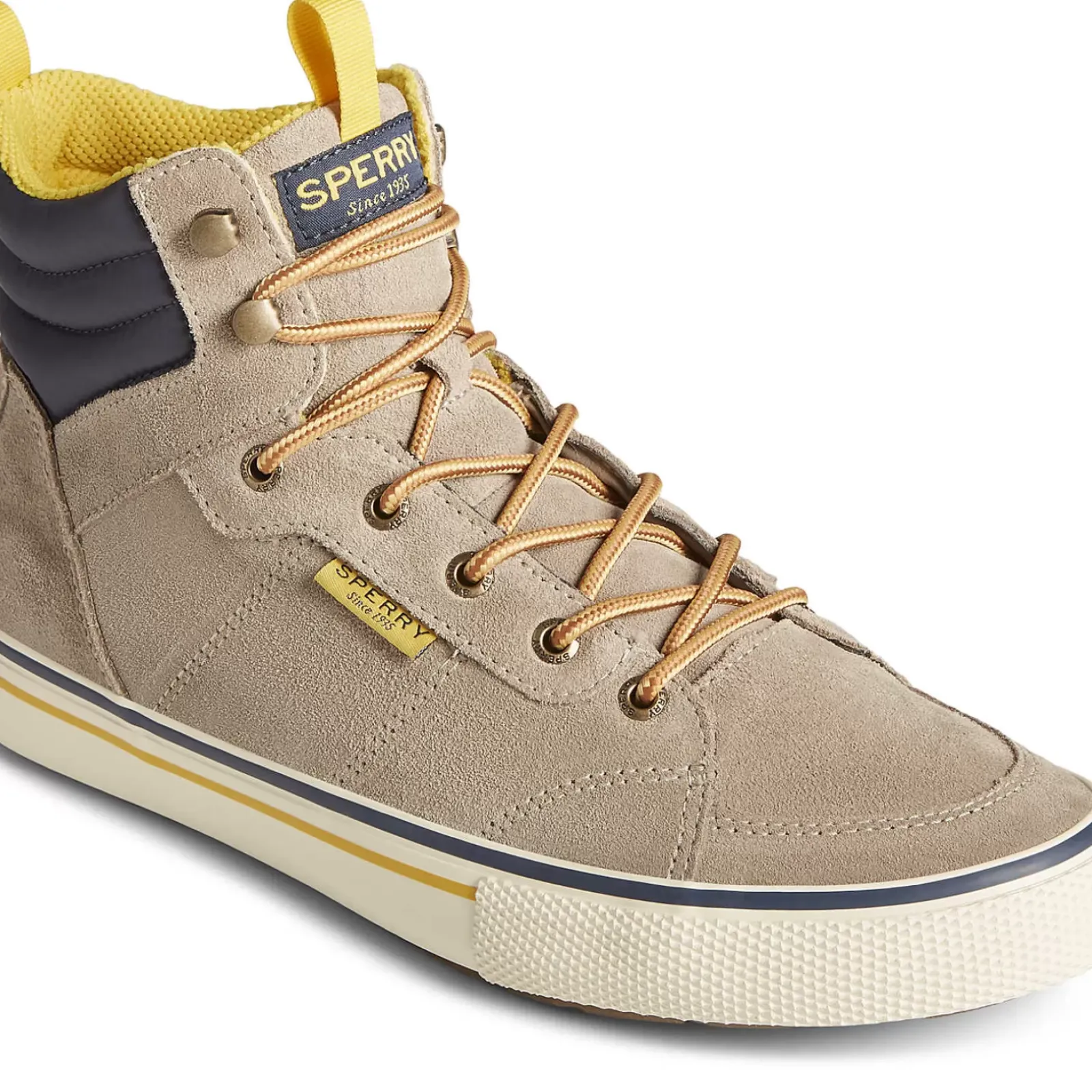 Striper II Sneakers|Sale^Sperry Men's Striper Storm Hiker Waterproof Sneaker Boot Taupe