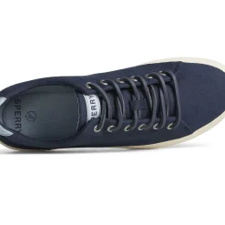 Sneakers|Shoes^Sperry SeaCycled&trade; Striper II Textile Sneaker Navy