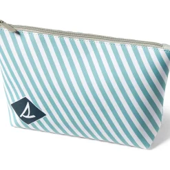 Bags^Sperry Striped Pouch White