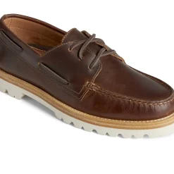 Authentic Original Boat Shoe|Sale^Sperry Unisex Authentic Original 3-Eye Vibram Boat Shoe Brown