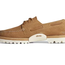 Authentic Original Boat Shoe|Sale^Sperry Unisex Authentic Original 3-Eye Vibram Boat Shoe Tan