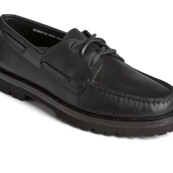 Authentic Original Boat Shoe|Sale^Sperry Unisex Authentic Original 3-Eye Vibram Boat Shoe Black