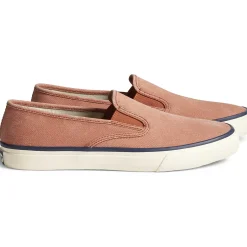 Classics|Sneakers^Sperry Unisex Cloud Slip On Deck Sneaker Washed Red