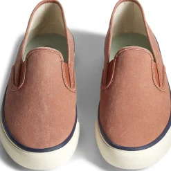 Classics|Sneakers^Sperry Unisex Cloud Slip On Deck Sneaker Washed Red