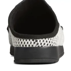 Loafers & Oxfords|Shoes^Sperry Unisex x Pleasures Moc-Sider Knit Mule Black